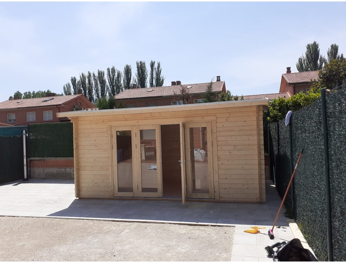 Caseta de jardín INES 5m x 3,2m (Pamplona)